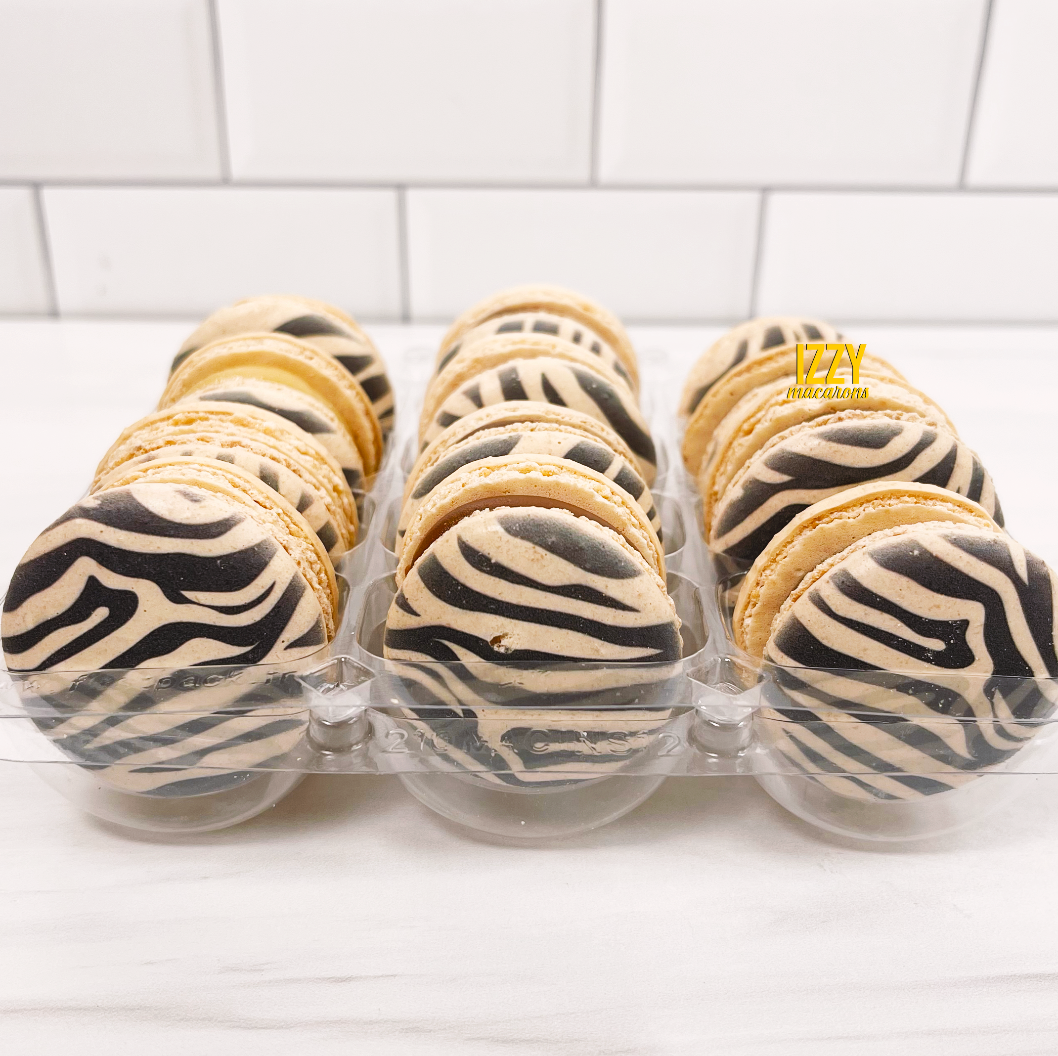 Zebra Macarons