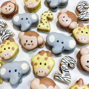 Zoo Animals Macarons - Izzy Macarons