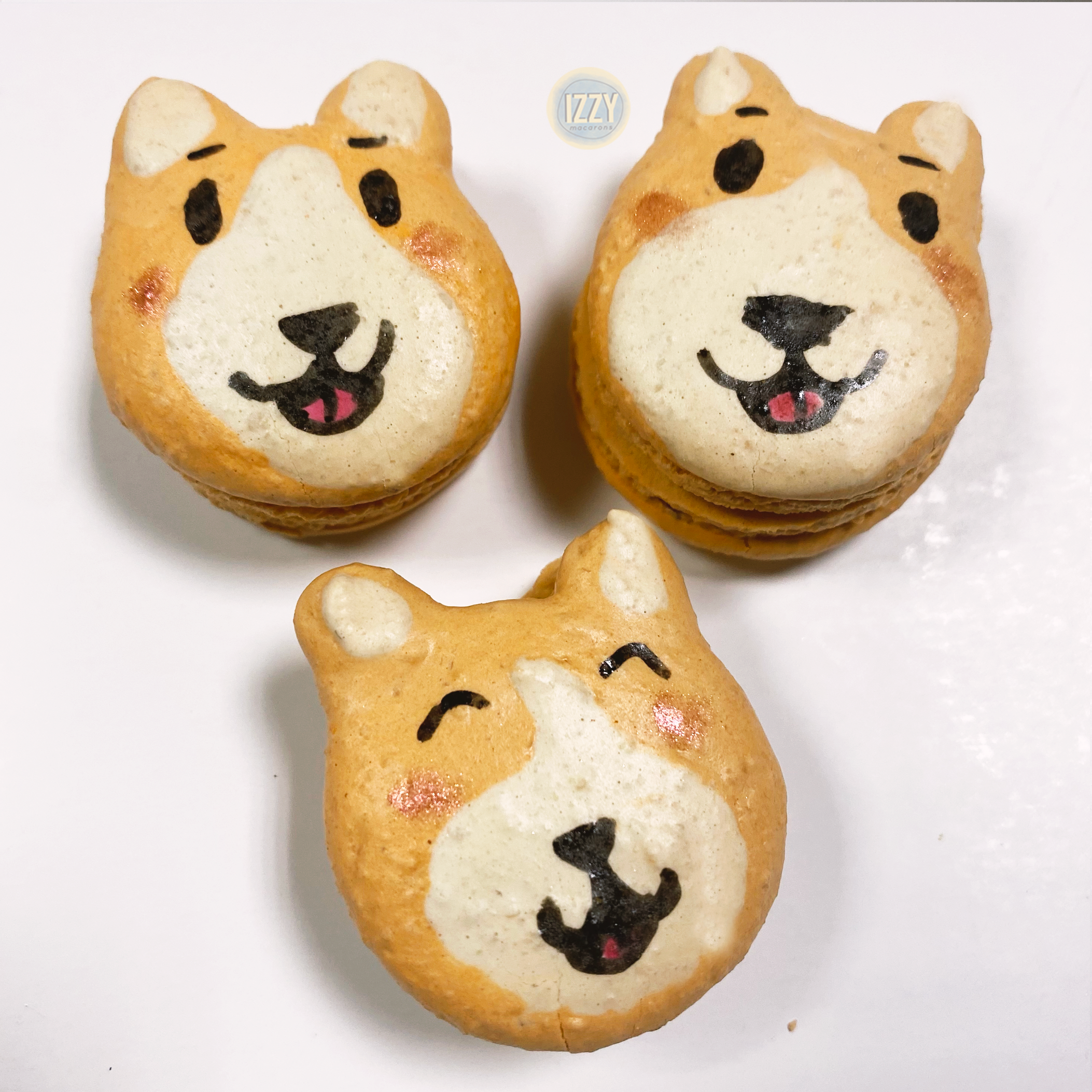 Corgi Macarons - Izzy Macarons