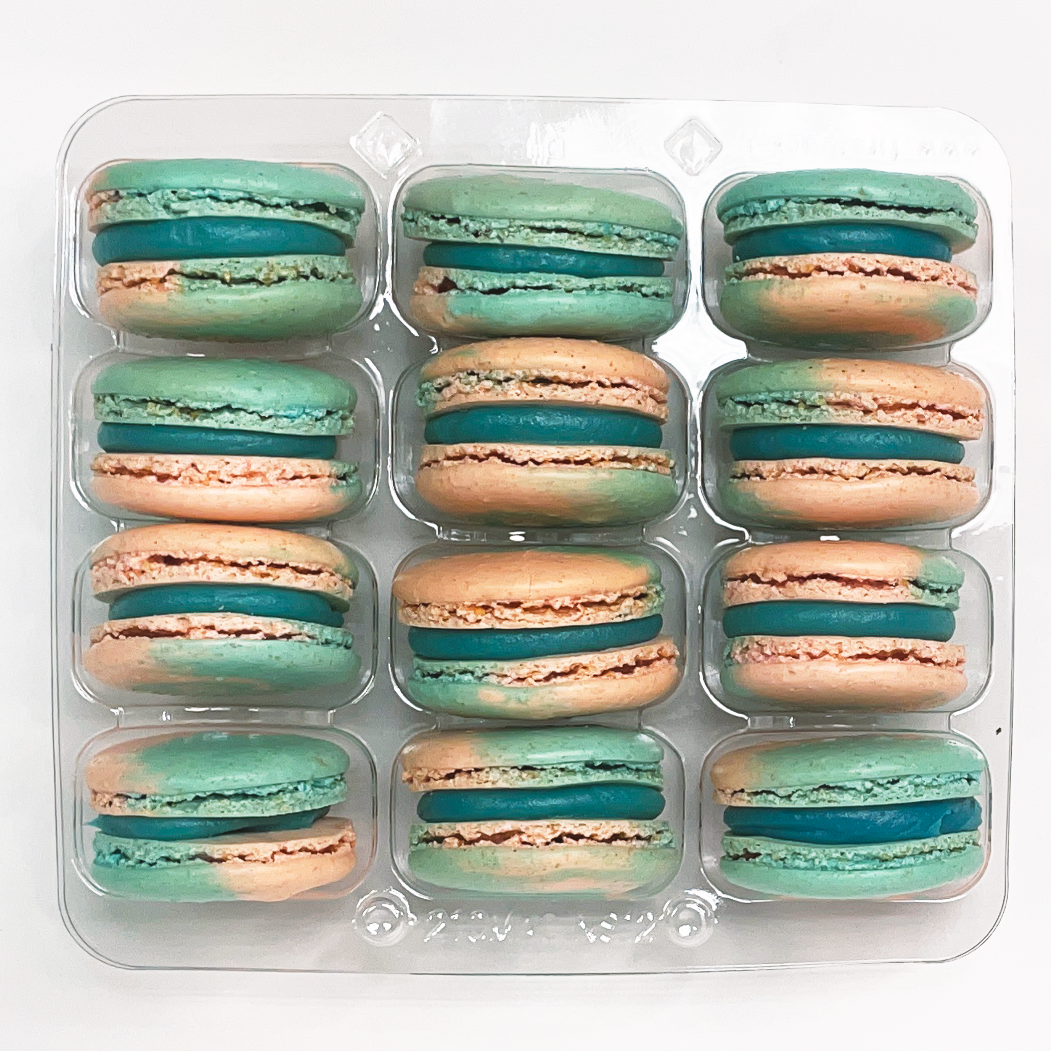 Cotton Candy French Macarons - Izzy Macarons