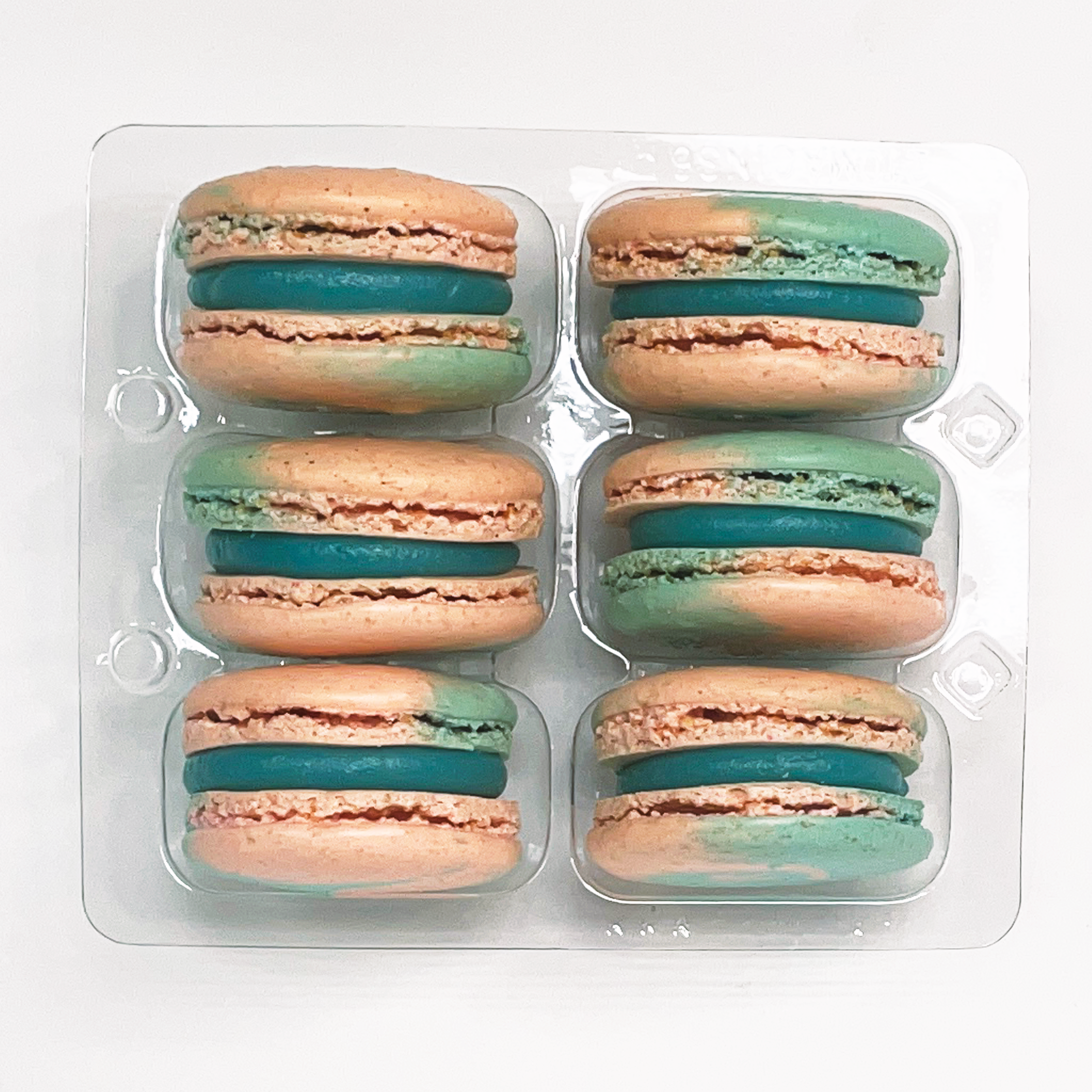 Cotton Candy French Macarons - Izzy Macarons