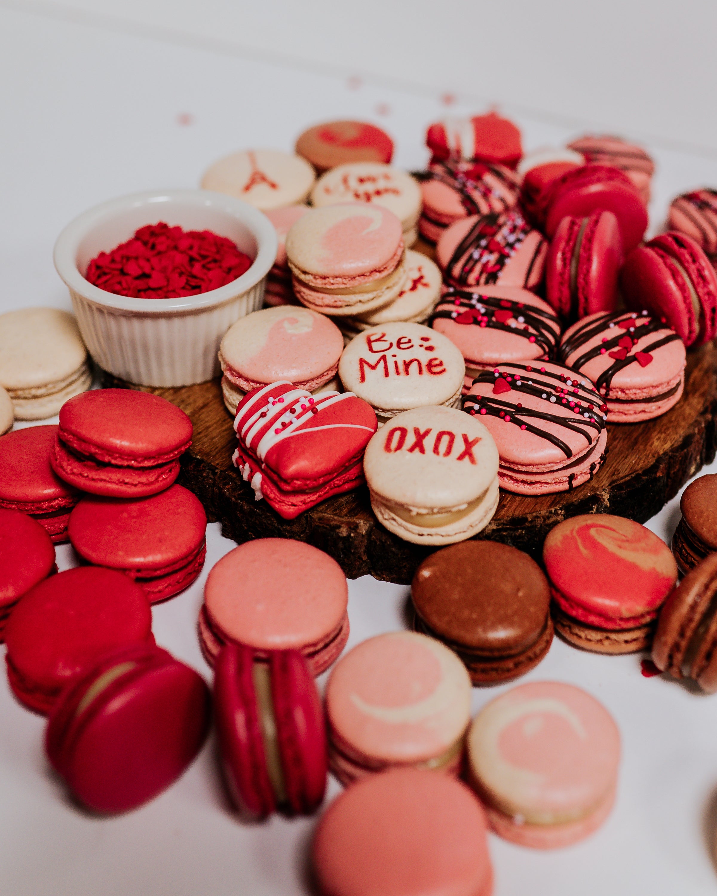 Heart Shaped Macarons