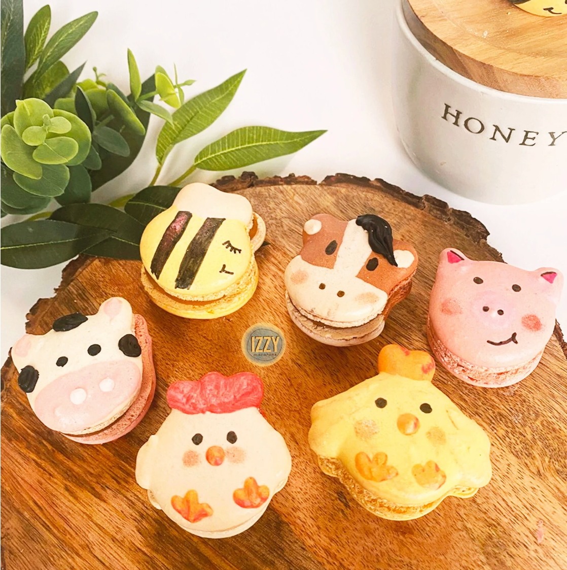 Farm Animals French Macarons - Izzy Macarons