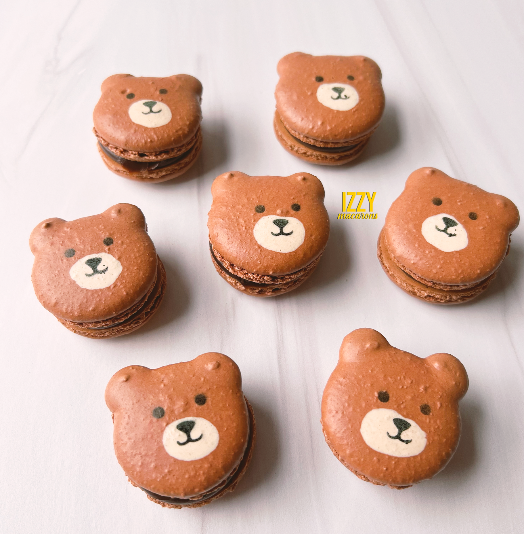 Teddy Bears Macarons - Izzy Macarons