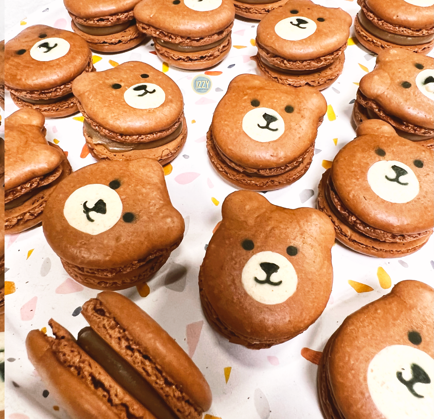 Teddy Bears Macarons - Izzy Macarons