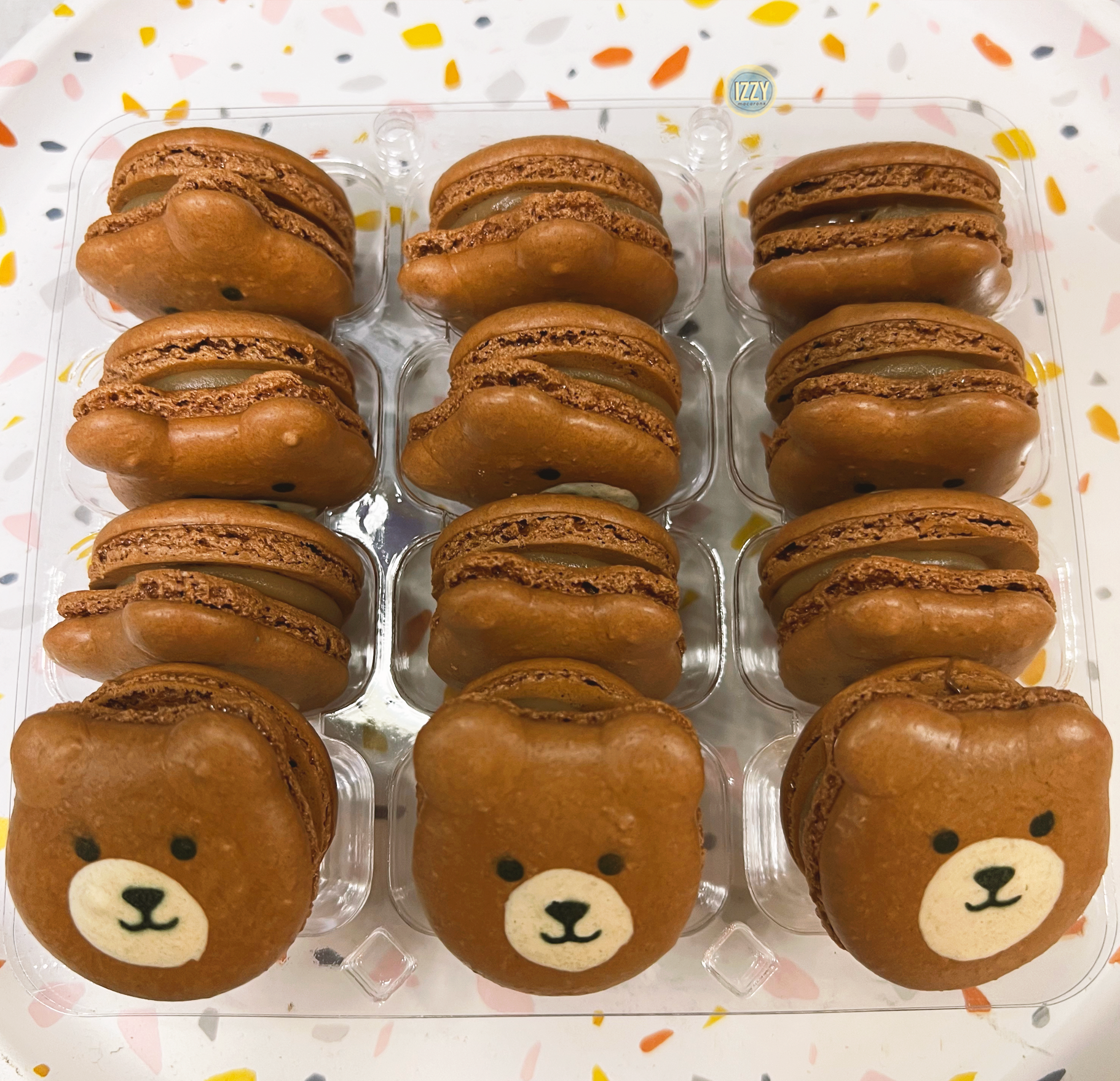 Teddy Bears Macarons - Izzy Macarons