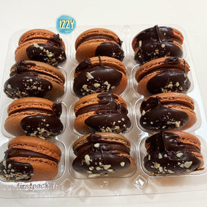 Ferrero Rocher Macarons - Izzy Macarons