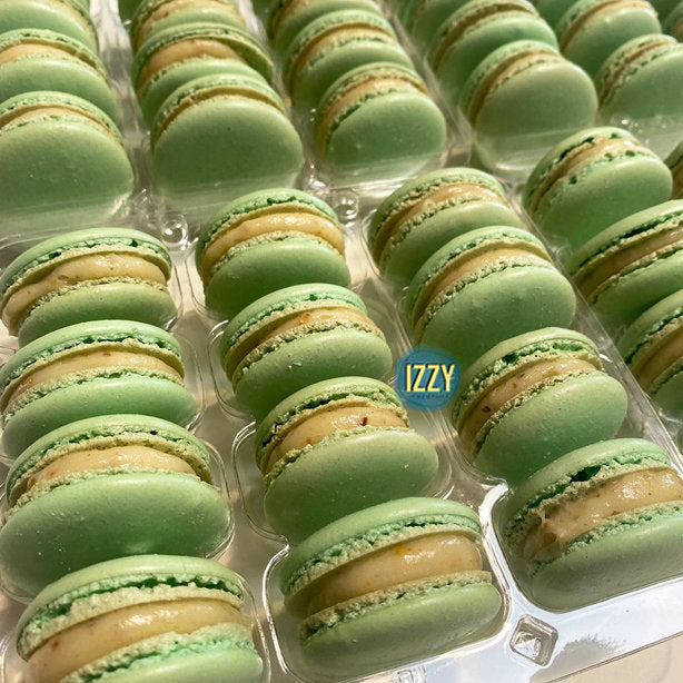 Pistachio French Macarons