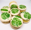Load image into Gallery viewer, Tropical Leafs Macarons - Izzy Macarons