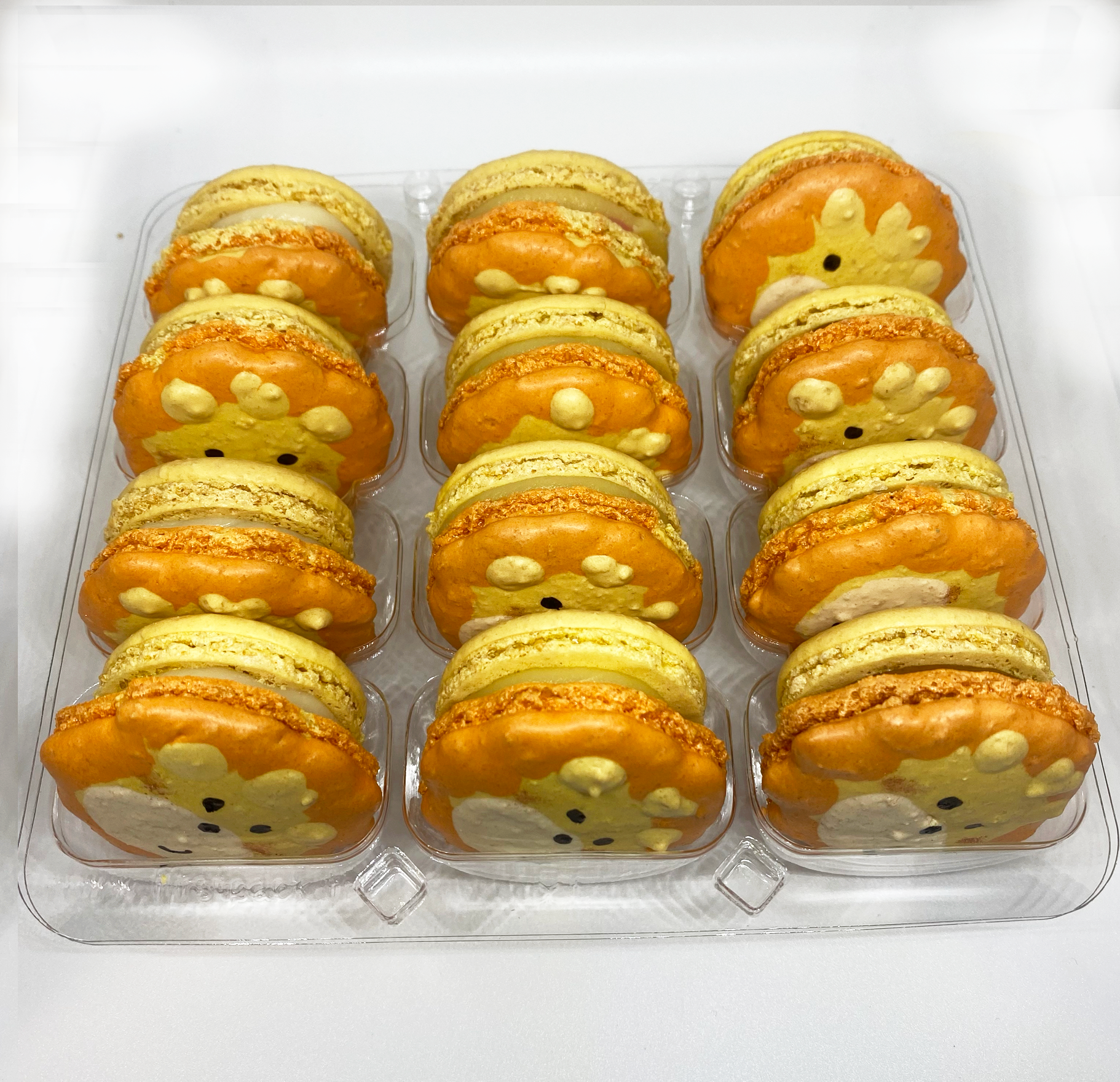 Lion Macarons - Izzy Macarons