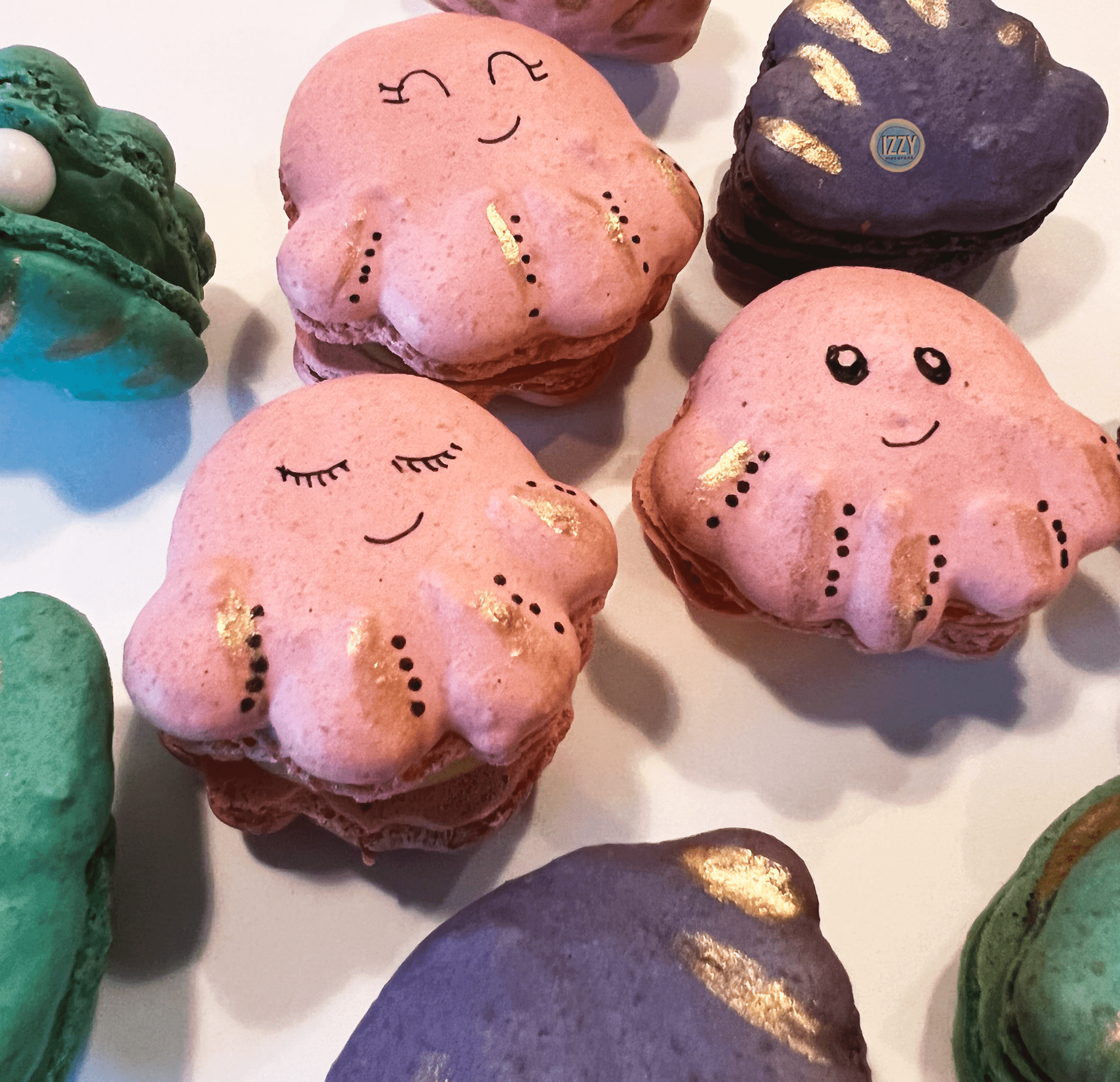 Octopus Macarons - Izzy Macarons