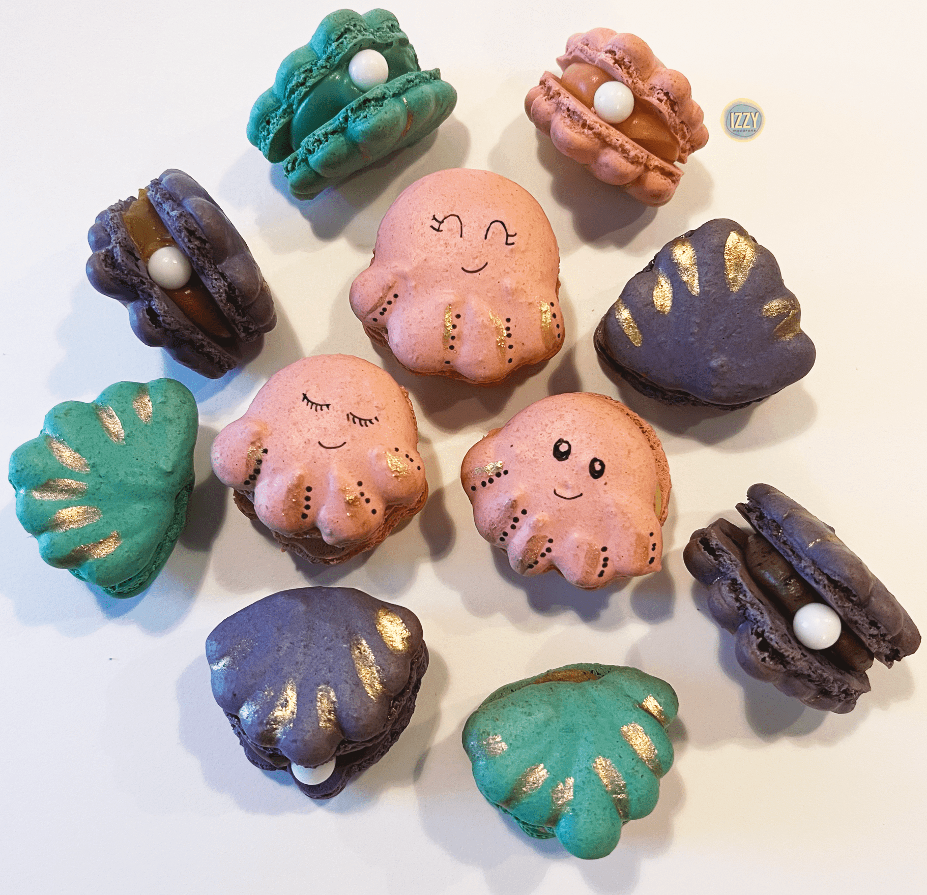 Octopus Macarons - Izzy Macarons