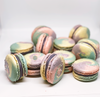 Swirl Pastel Color French Macarons - Izzy Macarons