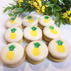 Pineapple Designs Macarons - Izzy Macarons