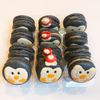 Load image into Gallery viewer, Penguin Macaron Christmas Edition - Izzy Macarons