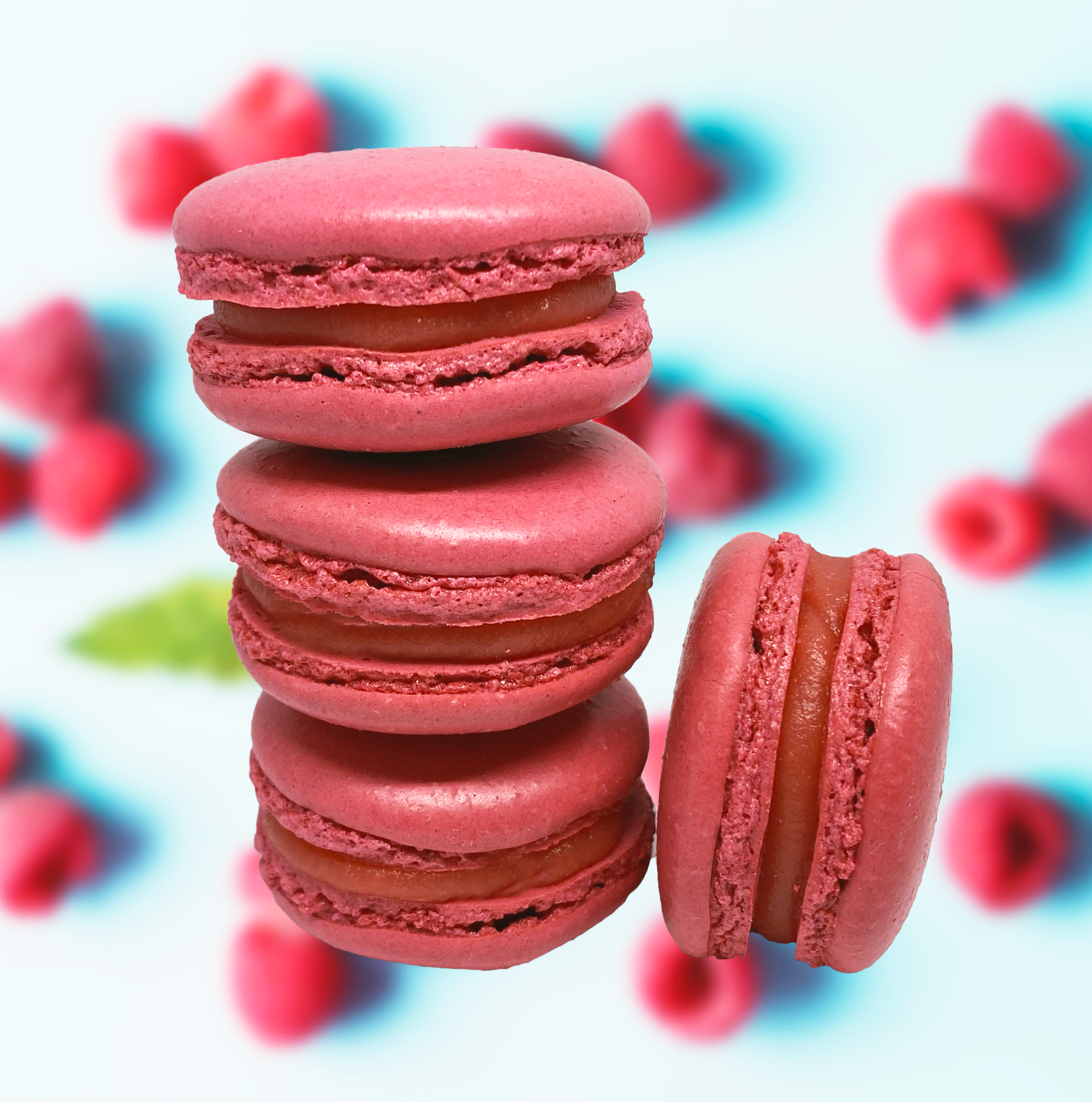 Raspberry - Izzy Macarons