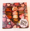 Teddy Bear Heart Macarons Chocolate Covered Strawberry Macaron