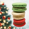 Christmas Box - Red Velvet | Pistachio | Vanilla - Izzy Macarons